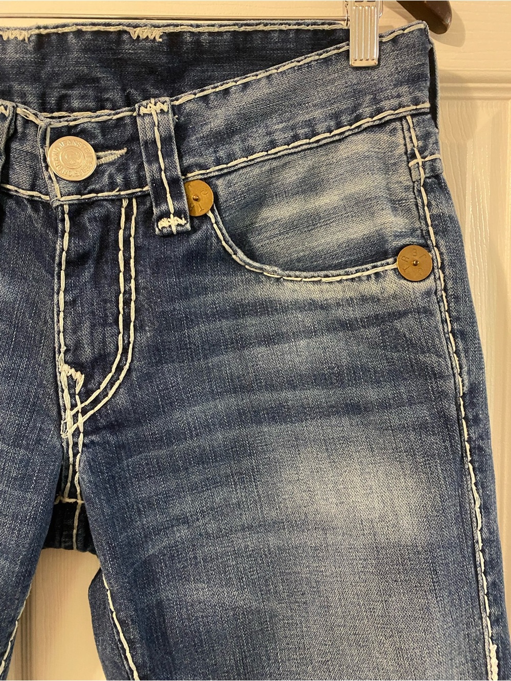 Vintage True Religion Ricky Super T Jeans - Size 30 (Made in USA) - Picture 5 of 15